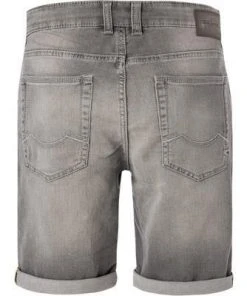 Neu 😍 camel active Bermudas 498225/5U74/05 ✨ Jeansshorts Madison, Slim Fit, Baumwoll-Stretch, Hellgrau, Grau ✨ -Jeans Verkaufsgeschäft 366932 norm2