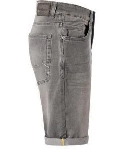 Neu 😍 camel active Bermudas 498225/5U74/05 ✨ Jeansshorts Madison, Slim Fit, Baumwoll-Stretch, Hellgrau, Grau ✨ -Jeans Verkaufsgeschäft 366932 norm3