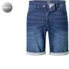 Am billigsten 👍 camel active Bermudas 498225/5U73/83 Jeansshorts Madison, Slim Fit, Baumwoll-Stretch, Dunkelblau 👍
