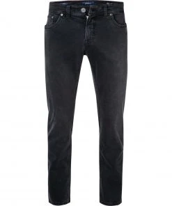 Neu 🔔 GARDEUR 😍 Jeans SANDRO/470731/199 Slim Fit, Baumwoll-Stretch 9,5oz, Anthrazit, Schwarz ✨
