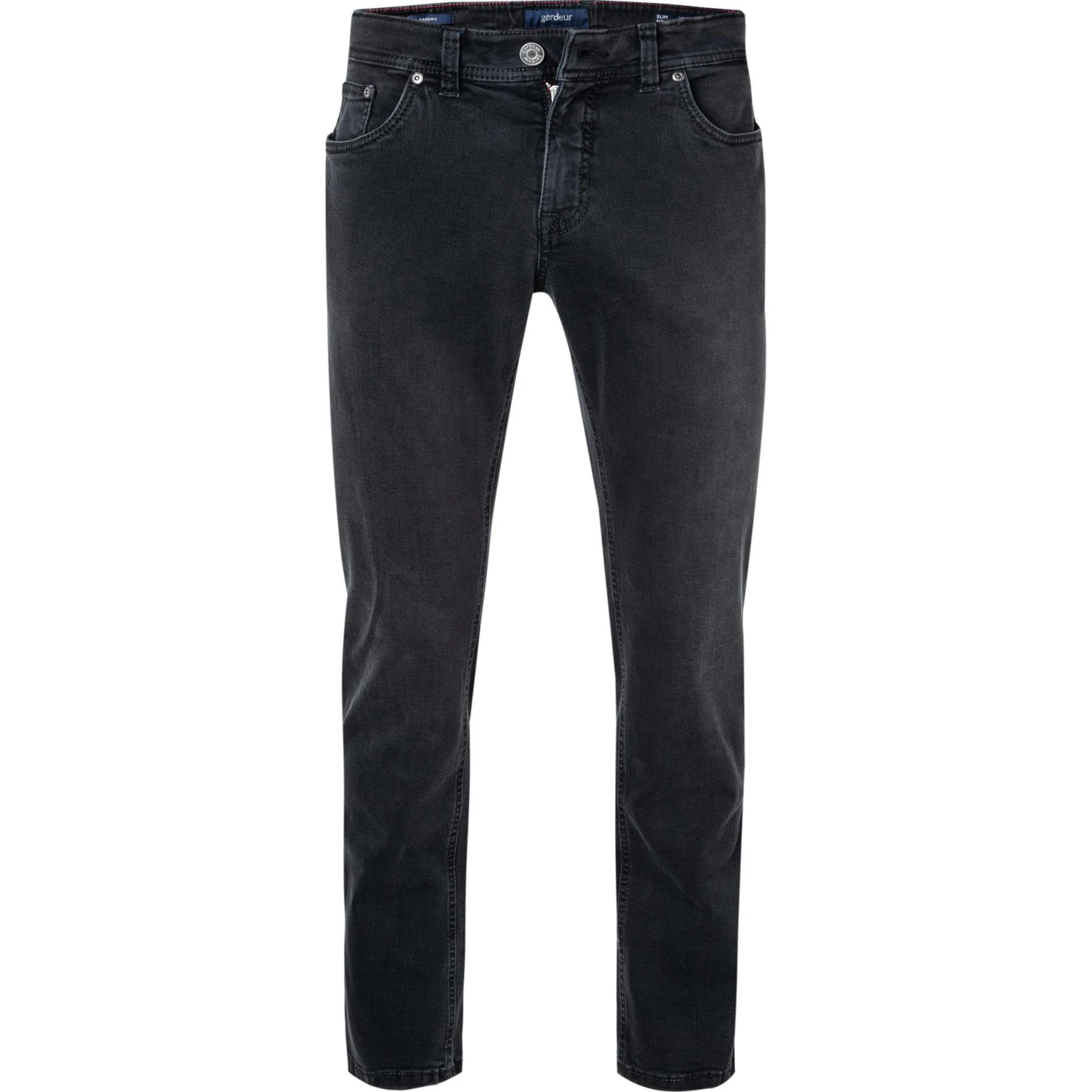 Neu 🔔 GARDEUR 😍 Jeans SANDRO/470731/199 Slim Fit, Baumwoll-Stretch 9,5oz, Anthrazit, Schwarz ✨ 1 Neu 🔔 GARDEUR 😍 Jeans SANDRO/470731/199 Slim Fit, Baumwoll-Stretch 9,5oz, Anthrazit, Schwarz ✨