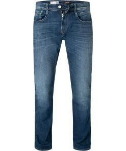 Schlussverkauf ⌛ Replay 👍 Jeans Anbass M914Y.000.573 810/009 Bio Baumwoll-Stretch 10,5oz, Blau, Indigo ✔️
