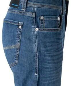 Brandneu 🎁 Pierre Cardin Jeans Lyon 03451/000/08815/01 Tapered Fit, Baumwoll-Stretch 8,5oz, Mittelblau , Blau 🧨 -Jeans Verkaufsgeschäft 368060 norm3