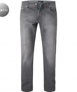 Aktion 🔔 Pierre Cardin Jeans Lyon 30915/000/07716/81 Baumwolle COOLMAX® 9oz, Mittelgrau, Anthrazit 🧨