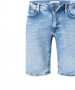 Besorgen 🔥 Pepe Jeans Shorts Stanley PM800792WH4/000 Jeansshorts, Baumwoll-Stretch, Blau, 🎁 Jeansblau ⭐