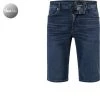 Billig ⌛ BOSS 🥰 Jeansshorts Taber 50453282/419 Tapered Fit, Baumwoll-Stretch, Navy ✨