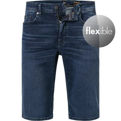 Billig ⌛ BOSS 🥰 Jeansshorts Taber 50453282/419 Tapered Fit, Baumwoll-Stretch, Navy ✨ 2 Billig ⌛ BOSS 🥰 Jeansshorts Taber 50453282/419 Tapered Fit, Baumwoll-Stretch, Navy ✨ – Bild 2