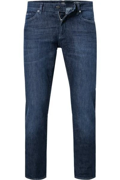 Auslauf 🔥 BOSS 💯 Jeans Delaware 50453104/414 Slim Fit, Baumwoll-Stretch T400, Navy ✨ 2 Auslauf 🔥 BOSS 💯 Jeans Delaware 50453104/414 Slim Fit, Baumwoll-Stretch T400, Navy ✨ – Bild 2