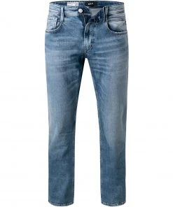 Neu 👍 Replay Jeans Anbass M914Y.000.573 812/010 Bio Baumwoll-Stretch 10,5oz, Indigo 🎉