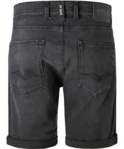 Schlussverkauf 🔥 Replay Shorts RBJ MA981Y.000.573B818/097 🛒 Jeansshorts, Bio Baumwoll-Stretch 10,5oz, Schwarz ✔️ -Jeans Verkaufsgeschäft 369276 norm2