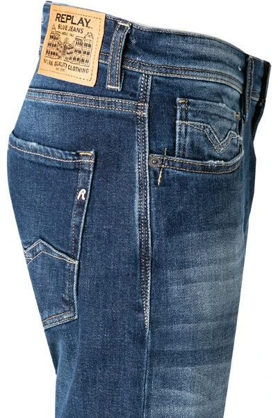 Bestes Angebot 🥰 Replay 🥰 Jeans Rocco M1005.000.285 820/007 Baumwoll-Stretch 11,5oz, Dunkelblau ⭐ 4 Bestes Angebot 🥰 Replay 🥰 Jeans Rocco M1005.000.285 820/007 Baumwoll-Stretch 11,5oz, Dunkelblau ⭐ – Bild 4
