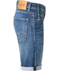 Bestes Angebot ⭐ Replay Shorts RBJ MA981Y.000.573 810/009 ✨ Jeansshorts, Bio-Baumwoll-Stretch 10,5oz, Indigo 👏 -Jeans Verkaufsgeschäft 369303 norm3