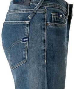 Billig ⭐ GAS Jeans 351380 030879/WZ22 ❤️ Jeans Albert, Slim Fit, Baumwoll-Stretch 12oz, Mittelblau, Blau ✨ -Jeans Verkaufsgeschäft 369713 norm3
