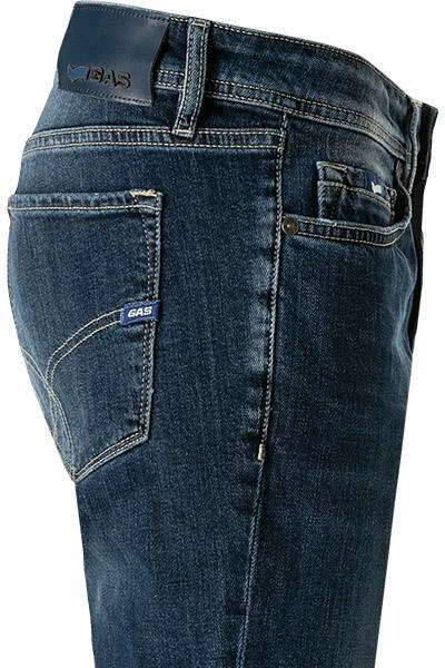 Rabatt ❤️ GAS Jeans 351380 030879/WZ79 Jeans Albert, Slim Fit, Baumwoll-Stretch 12oz, Dunkelblau 🧨 4 Rabatt ❤️ GAS Jeans 351380 030879/WZ79 Jeans Albert, Slim Fit, Baumwoll-Stretch 12oz, Dunkelblau 🧨 – Bild 4