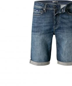 Besorgen ⌛ GAS 🔔 Jeans Shorts 370180 030879/WZ79 😀 Jeansshorts, Baumwoll-Stretch, Dunkelblau ⌛