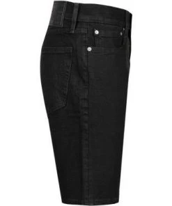 Bestpreis 🔥 Levi's® 405 Standard Shorts allblackadv 39864/0037 Jeansshorts 405, Baumwoll-Stretch Flex 12,3oz, Schwarz 👏 -Jeans Verkaufsgeschäft 370051 norm3