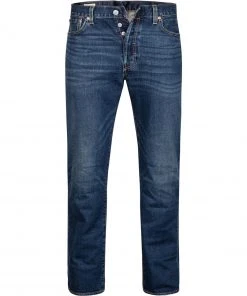 Budget ⌛ Levi's® 501 Original Block Crusher 00501/3061 🥰 Jeans 501, Baumwoll-Stretch 10,25oz, Indigo 🎁