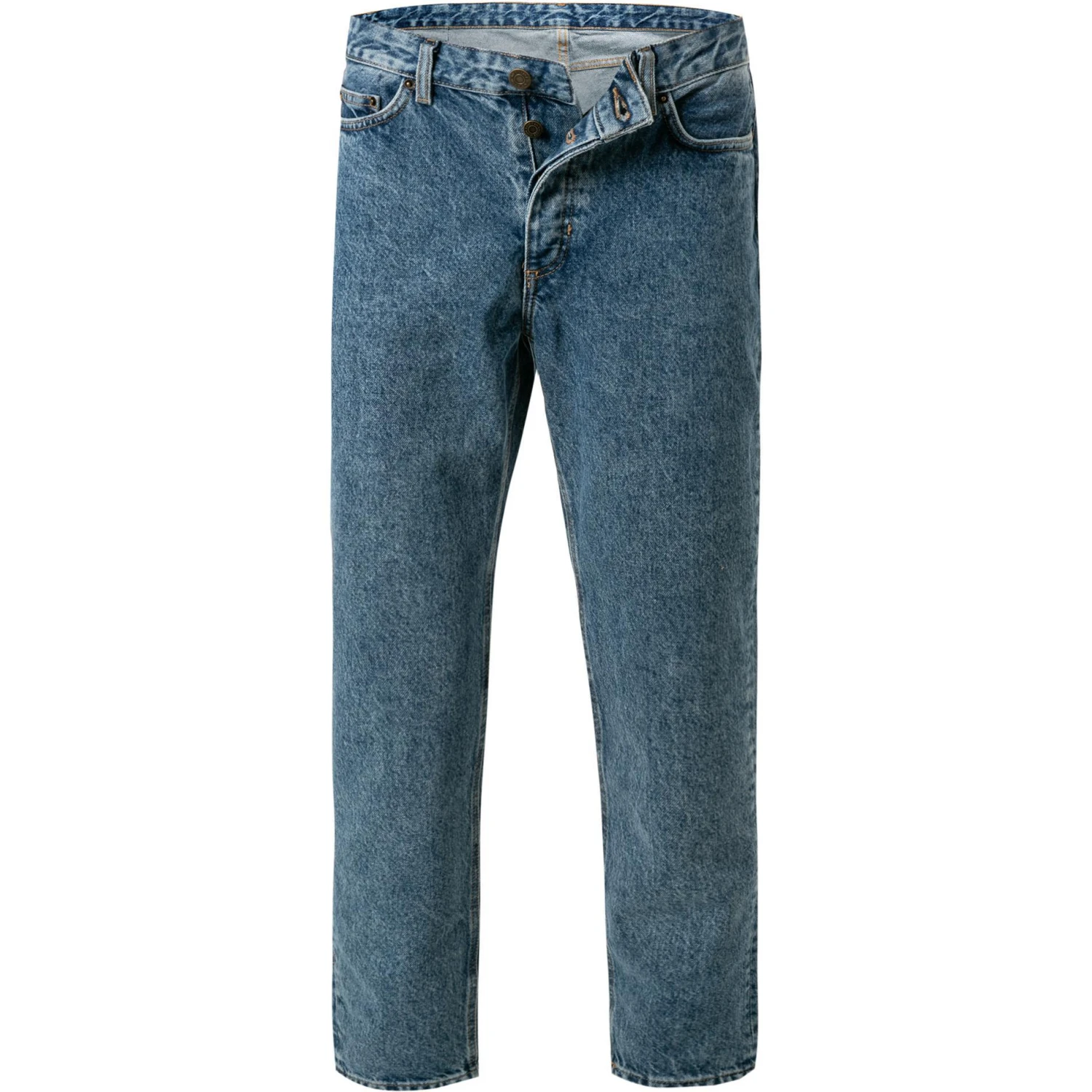 Coupon 😍 American Vintage ⭐ Jeans MWIP56/stone poivre et sel Baumwolle, Blau ✔️ 1 Coupon 😍 American Vintage ⭐ Jeans MWIP56/stone poivre et sel Baumwolle, Blau ✔️