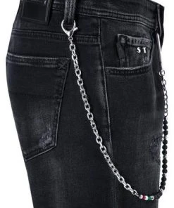 Billig 🎉 tramarossa 21UB51980/19-80/D394/BLACKDESTROYED Jeans, Slim Fit, Baumwoll-Stretch, Black destroyed ⌛ -Jeans Verkaufsgeschäft 370867 norm3