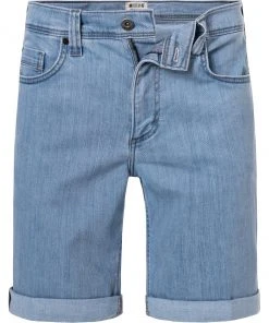 Coupon ⭐ MUSTANG 🧨 Jeansshorts 1011159/5000/310 Slim Fit, Baumwoll-Stretch, Hellblau ⭐