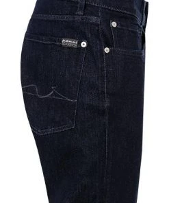 Budget 😍 7 for all mankind Slimmy dark blue JSMSB10RRB 💯 Jeans Slimmy, Baumwoll-Stretch, Dunkelblau ✔️ -Jeans Verkaufsgeschäft 370955 norm3