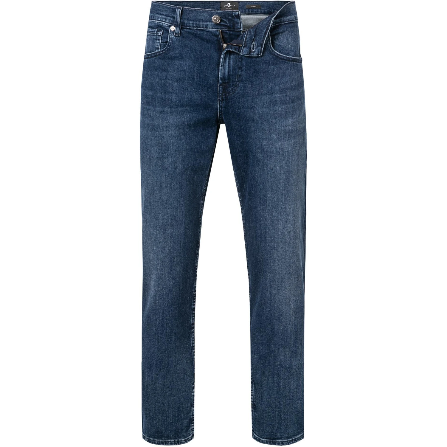 Blitzangebot ✔️ 7 for all mankind Slimmy dark blue JSMSB28RDB 💯 Jeans Slimmy, Baumwoll-Stretch, Dunkelblau ✔️ 1 Blitzangebot ✔️ 7 for all mankind Slimmy dark blue JSMSB28RDB 💯 Jeans Slimmy, Baumwoll-Stretch, Dunkelblau ✔️