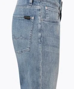 Bestes Angebot 🎁 7 for all mankind Slimmy light blue JSMSB10RLL 🛒 Jeans Slimmy, Baumwoll-Stretch, Hellblau ❤️ -Jeans Verkaufsgeschäft 370963 norm3