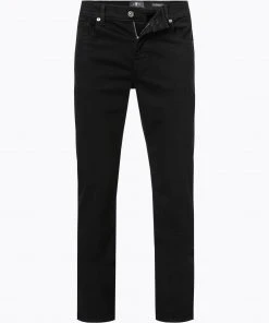 Bestpreis 🛒 7 for all mankind 👍 Jeans Slimmy black JSMSA67RBL Baumwolle T400®, Schwarz ✔️