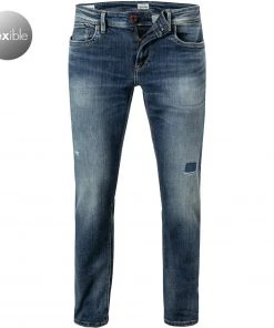 Brandneu 💯 Pepe Jeans Hatch PM200823RF4/000 Slim Fit, Baumwoll-Stretch Power Flex, Blau ✔️