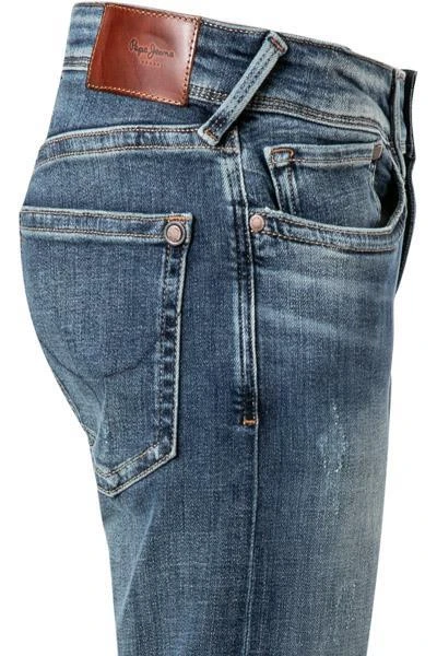 Brandneu 💯 Pepe Jeans Hatch PM200823RF4/000 Slim Fit, Baumwoll-Stretch Power Flex, Blau ✔️ 4 Brandneu 💯 Pepe Jeans Hatch PM200823RF4/000 Slim Fit, Baumwoll-Stretch Power Flex, Blau ✔️ – Bild 4