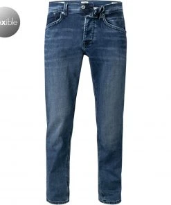 Bester Verkauf ✔️ Pepe 🎁 Jeans Track PM201100VX8/000 Regular Fit, Baumwoll-Stretch, Blau ⌛