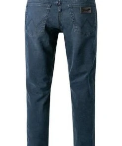 Am billigsten ⌛ Wrangler Texas Slim Bruised River W12SLT364 Jeans Texas, Slim Fit, Baumwoll-Stretch 13,5oz, Dunkelblau 🔔 -Jeans Verkaufsgeschäft 371947 norm2