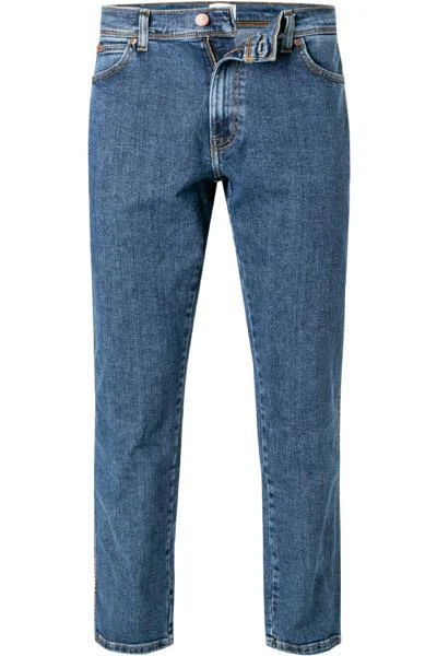 Billig ✨ Wrangler Texas Slim Stonewash W12S33010 🔥 Jeans Texas, Slim Fit, Baumwoll-Stretch 13,75oz, Mittelblau ✨ 2 Billig ✨ Wrangler Texas Slim Stonewash W12S33010 🔥 Jeans Texas, Slim Fit, Baumwoll-Stretch 13,75oz, Mittelblau ✨ – Bild 2
