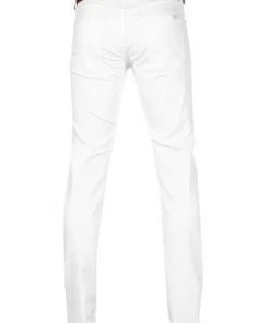 Neu 🔥 Alberto Regular Fit T400 Pipe 48171975/100 Jeans, Baumwolle T400® 8oz, Weiß 🥰 -Jeans Verkaufsgeschäft 372214 norm3