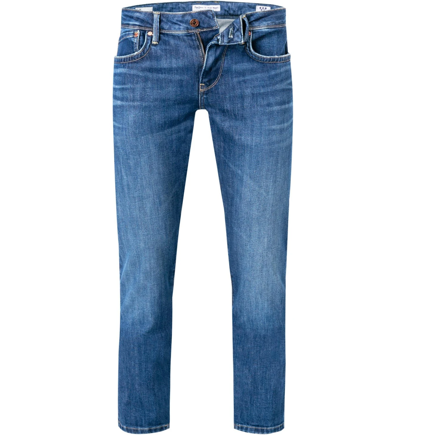 Bester Verkauf 😉 Pepe Jeans Hatch PM200823VX3/000 Slim Fit, Baumwoll-Stretch, Blau 👏 1 Bester Verkauf 😉 Pepe Jeans Hatch PM200823VX3/000 Slim Fit, Baumwoll-Stretch, Blau 👏