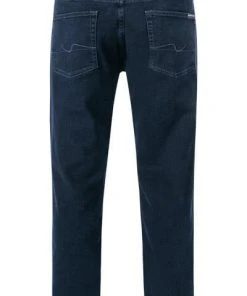 Bestes Angebot 🔥 7 for all mankind Standard dark blue JSMNB780LB 🔔 Jeans, Baumwoll-Stretch, Dunkelblau ✔️ -Jeans Verkaufsgeschäft 373182 norm2