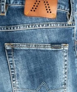 Besorgen 🔥 Alberto Regular Fit Pipe Authentic 89391896/883 Jeans Pipe, Baumwoll-Stretch 11oz, Blau ⭐ -Jeans Verkaufsgeschäft 373661 norm6