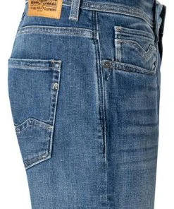 Großhandel 🔥 Replay 🧨 Jeans Rocco M1005.000.285 914/009 Comfort Fit, Baumwoll-Stretch 11,5oz, Mittelblau ⭐ -Jeans Verkaufsgeschäft 374066 norm3