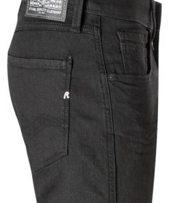 Besorgen 🔔 Replay 💯 Jeans Anbass M914Y.000.85B 010/098 Slim Fit, Baumwoll-Stretch 11,5oz, Schwarz ❤️ -Jeans Verkaufsgeschäft 374072 norm3