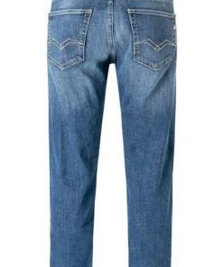 Schlussverkauf 🎉 Replay Jeans Grover MA972.000.285 914/009 Straight Fit, Baumwoll-Stretch 11,5oz, Mittelblau 🤩 -Jeans Verkaufsgeschäft 374073 norm2