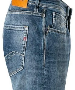 Blitzangebot ❤️ Replay ✔️ Jeans Rocco M1005.000.573 946/009 Comfort Fit, Bio Baumwoll-Stretch 10,5oz, Dunkelindigo 🔔 -Jeans Verkaufsgeschäft 374075 norm3