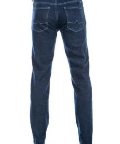 Brandneu 🎉 Alberto Regular Fit Pipe Authentic 42471494/897 Jeans Pipe, Baumwoll-Stretch 11oz, Navy 😍 -Jeans Verkaufsgeschäft 374541 norm3