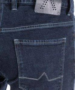 Brandneu 🎉 Alberto Regular Fit Pipe Authentic 42471494/897 Jeans Pipe, Baumwoll-Stretch 11oz, Navy 😍 -Jeans Verkaufsgeschäft 374541 norm6