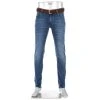 Bester Verkauf 🎉 Alberto Slim Fit Slim-DS Dual Denim 42371572/898 Jeans Slim, Baumwolle T400® 10oz, Navy 🧨