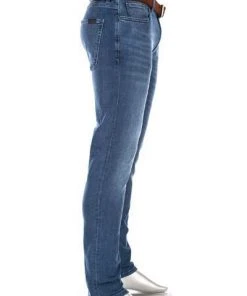 Bester Verkauf 🎉 Alberto Slim Fit Slim-DS Dual Denim 42371572/898 Jeans Slim, Baumwolle T400® 10oz, Navy 🧨 -Jeans Verkaufsgeschäft 374562 norm2