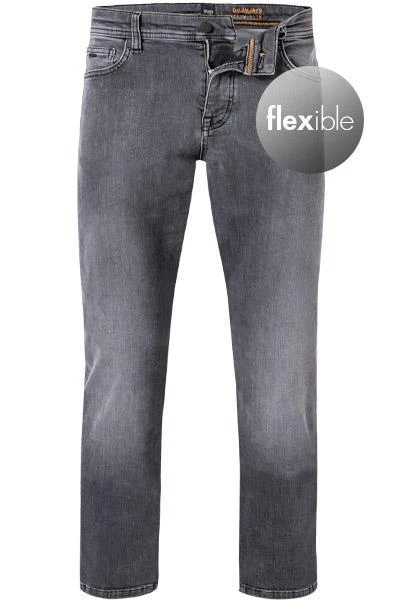 Top 10 🤩 BOSS Hose Delaware 50458975/044 ⭐ Jeans Delaware, Slim Fit, Baumwoll-Stretch, Grau, Silber ✨ 2 Top 10 🤩 BOSS Hose Delaware 50458975/044 ⭐ Jeans Delaware, Slim Fit, Baumwoll-Stretch, Grau, Silber ✨ – Bild 2