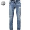 Aktion ✔️ Pepe ✨ Jeans Stanley PM201705RF5/000 Taper Fit, Baumwoll-Stretch, Mittelblau ✔️