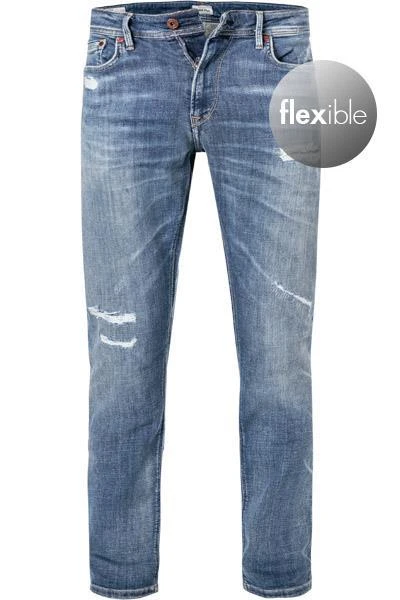 Aktion ✔️ Pepe ✨ Jeans Stanley PM201705RF5/000 Taper Fit, Baumwoll-Stretch, Mittelblau ✔️ 2 Aktion ✔️ Pepe ✨ Jeans Stanley PM201705RF5/000 Taper Fit, Baumwoll-Stretch, Mittelblau ✔️ – Bild 2