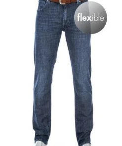 Am billigsten 🌟 Alberto Modern Fit Stone-DS Authentic 32271495/895 Jeans Stone, Baumwolle T400® 11oz, Navy 😍