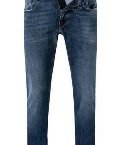 Angebote 👍 Replay Jeans Anbass M914Y.000.573 946/009 Slim Fit, Bio Baumwoll-Stretch, Mittelblau 🌟